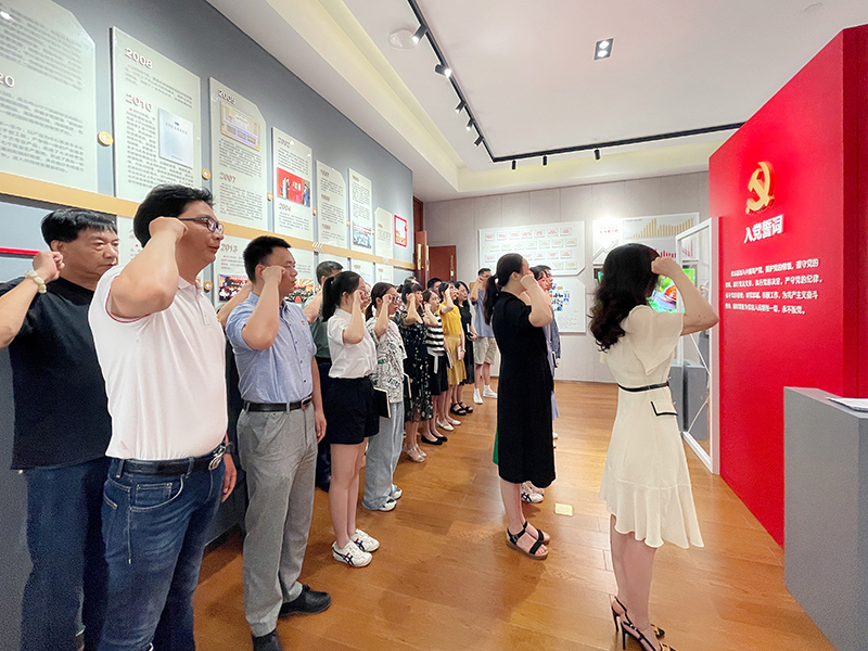砥礪奮進新征程 喜迎黨的二十大 —— 貿易集團各黨支部積極開展主題黨日活動